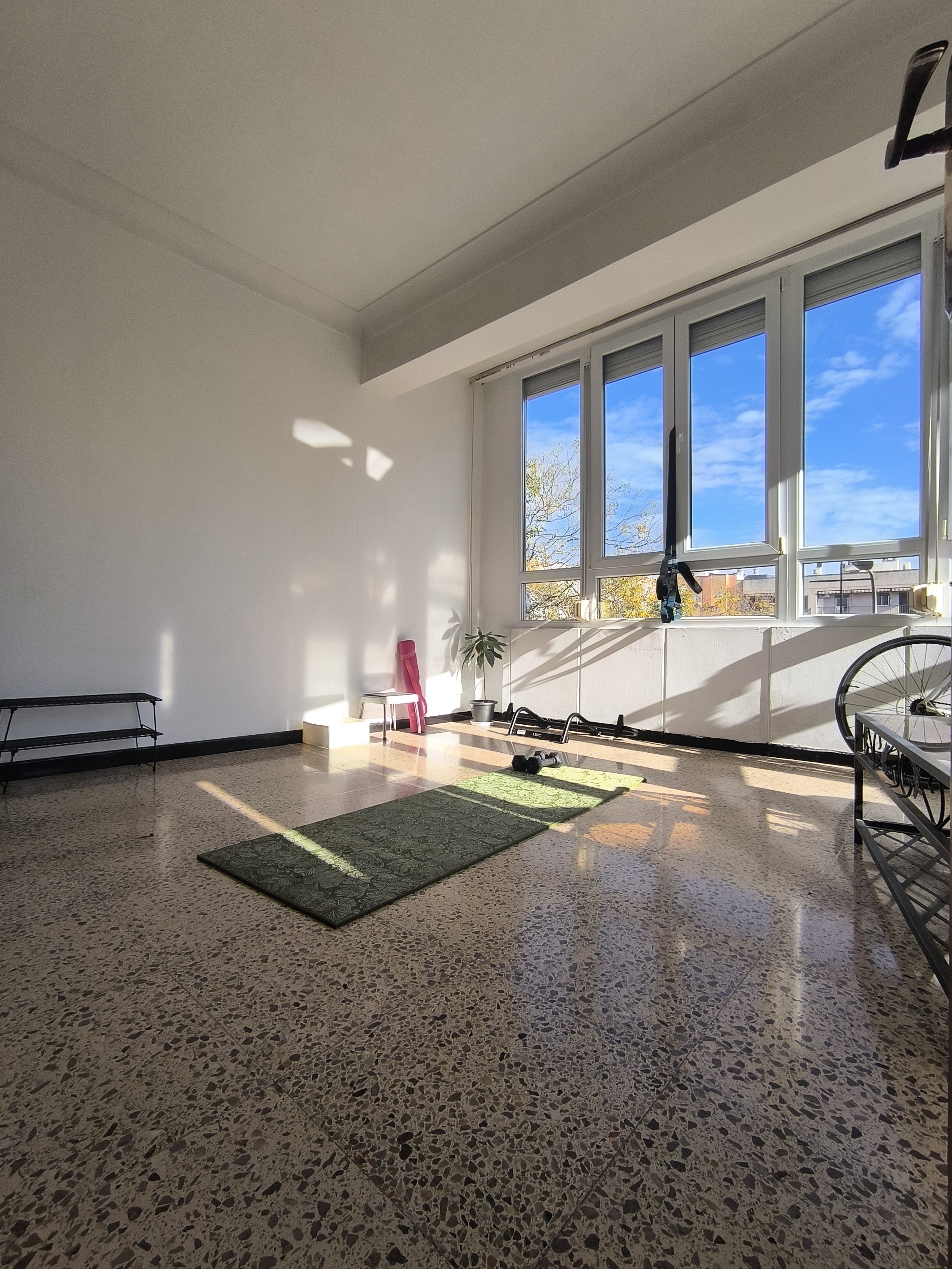 Zona comun con balcon